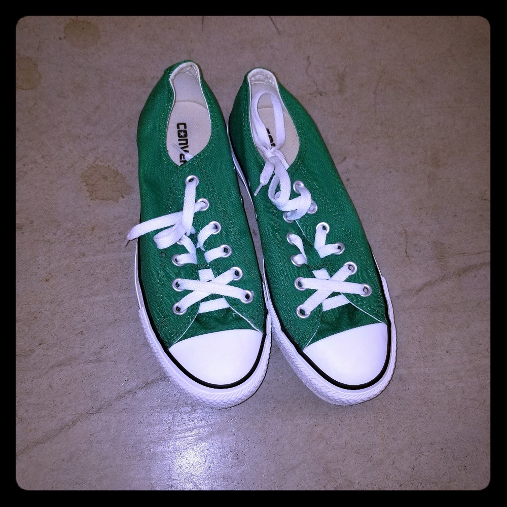 Green Converse